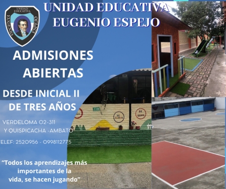 ADMISIONES 2026-2027